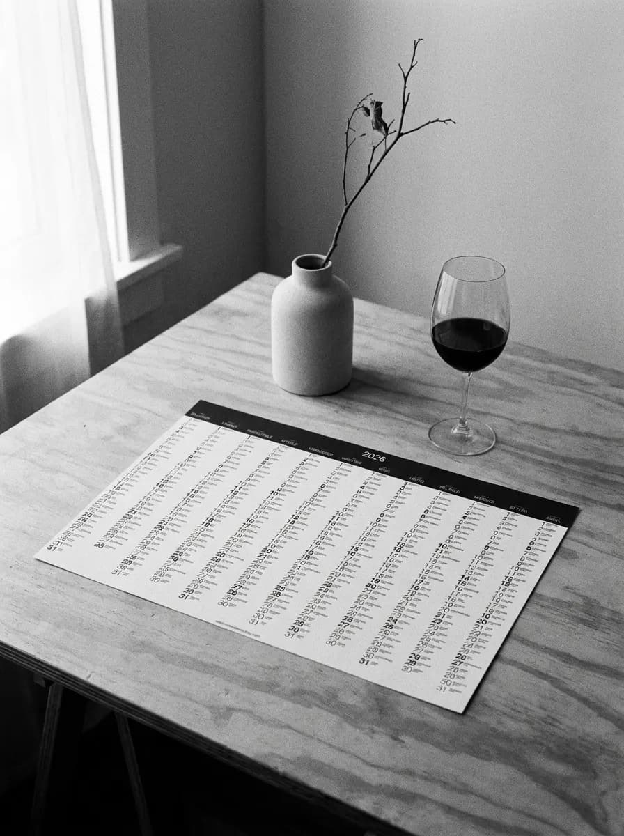 2026 Large Wall Calendar