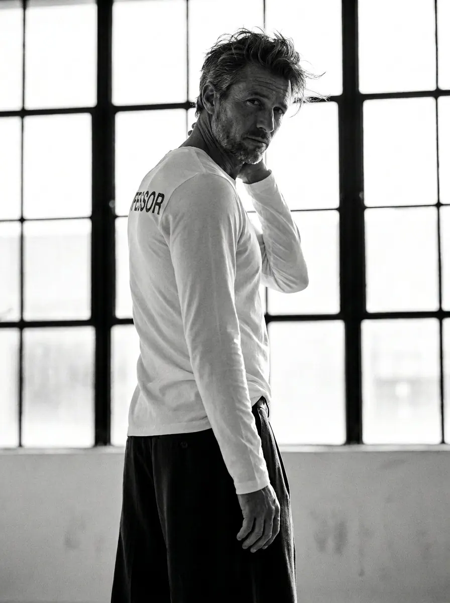 Man's T-shirt long sleeves